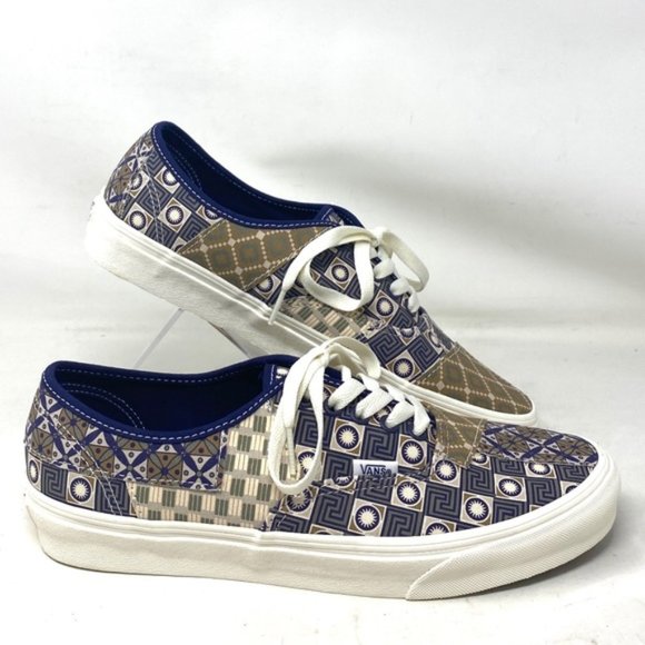 VANS Geo Trek Authentic Patchwork Shoe Casual Low Women Canvas Multi VN0A7Q4ONVY - Picture 1 of 10